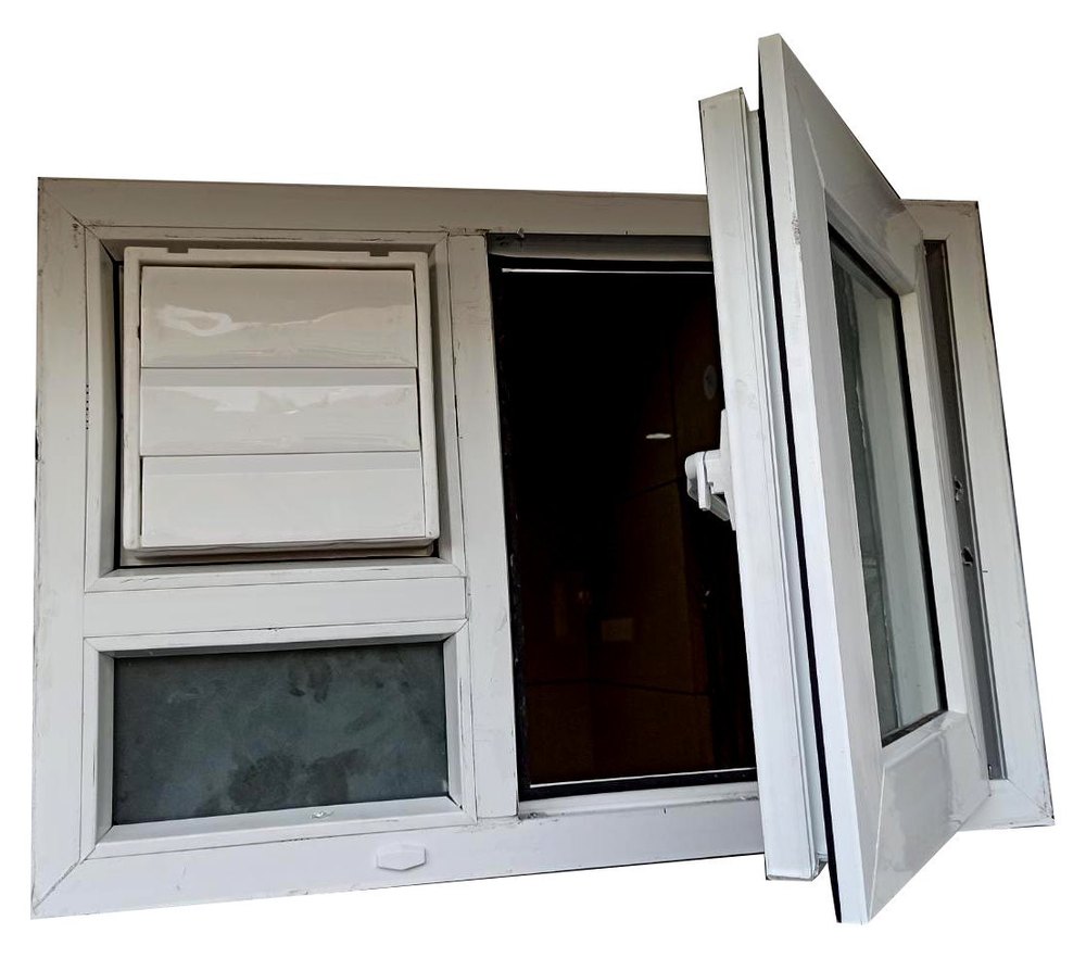 UPVC Bathroom Ventilation Window