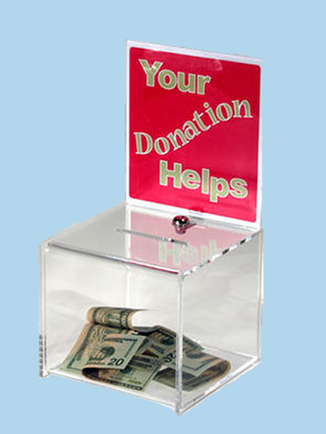 Acrylic Donation Box