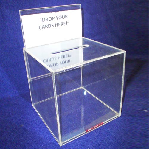 Small Acrylic Donation Box