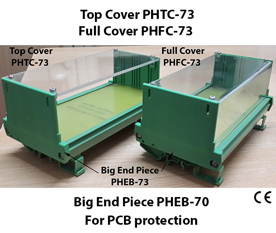Green And Black PVC Big End Piece & Covers, IP62, Size/Dimension: 72mm