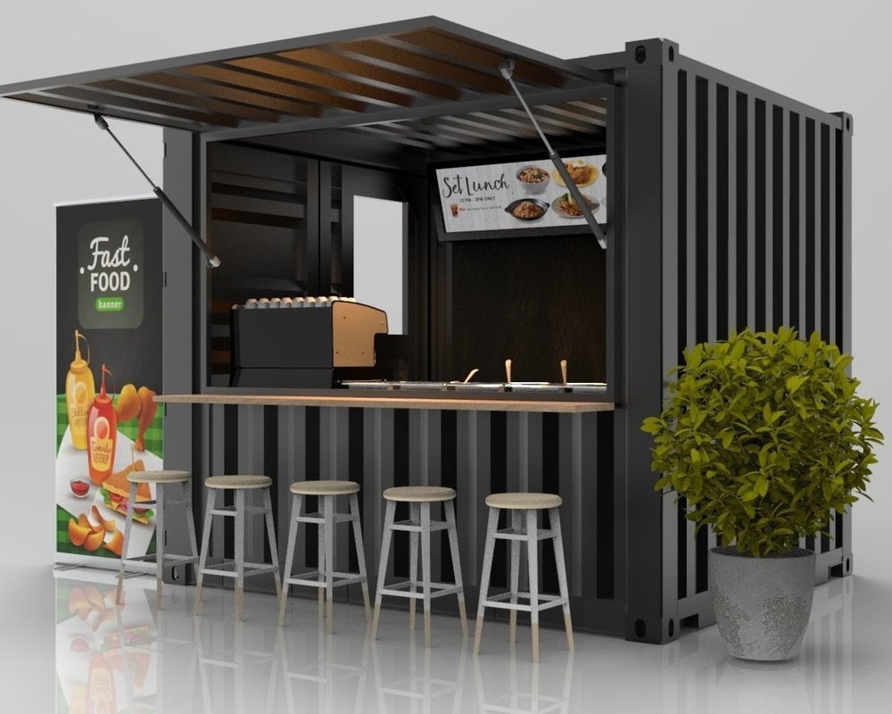 Container Retail Kiosks, For Shop