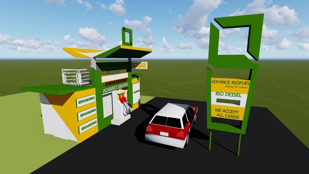 Vegetable Oil Biofuel Retail Outlet Kiosk