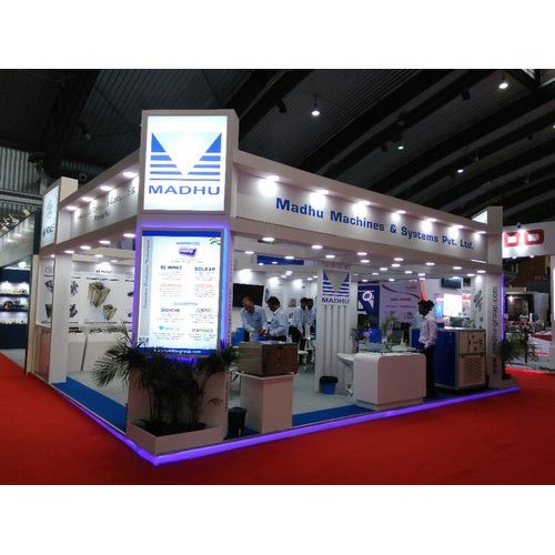 3D Exhibition Stall for Advertisement