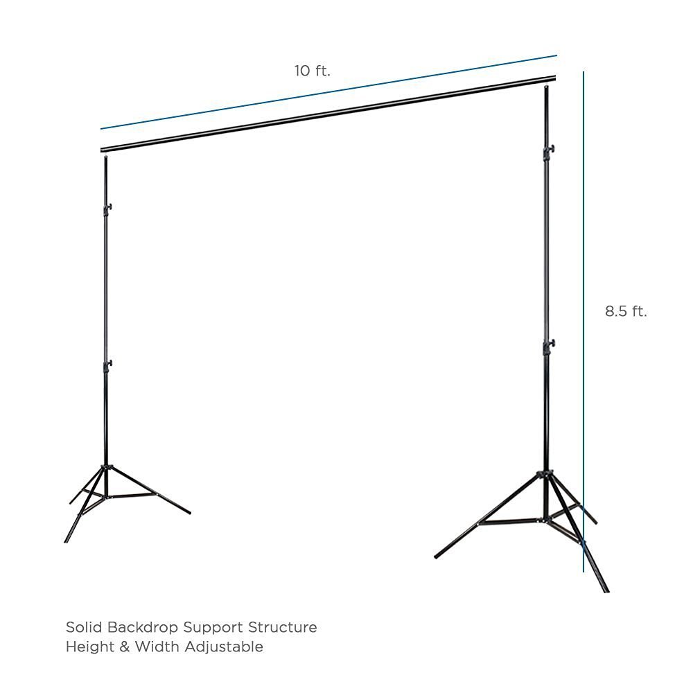 Rectangle Adjustable Photography Backdrop Light Stand, For Outdoor