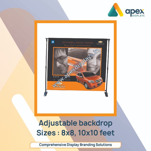 Adjustable Backdrop Stand, For Advertisement