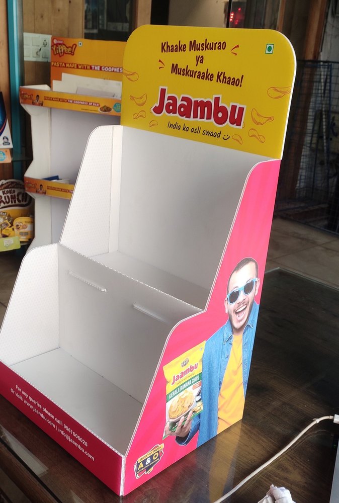 Corrugated Display Stand, For Promotional