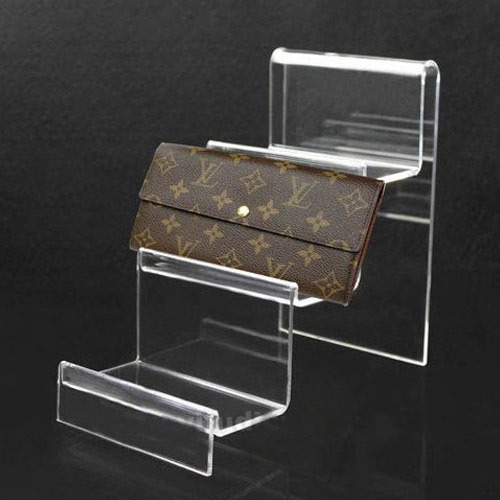 Transparent Acrylic POP Purse Stand, For Promotional