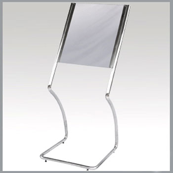 Stainless Steel Menu Stand