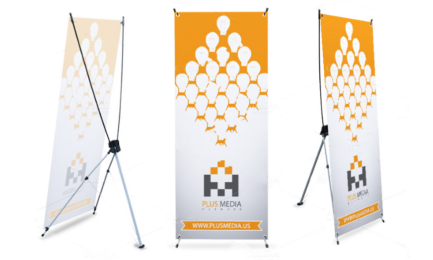 X Banner Standee