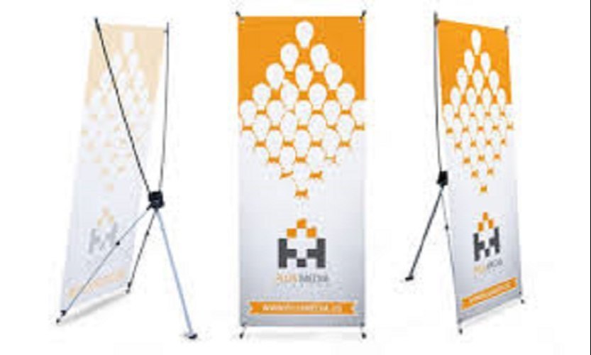 X Banner standee
