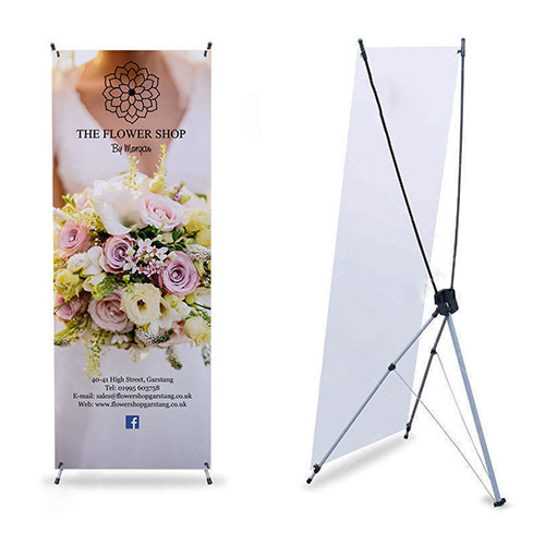 X Banner Stand, For Advertisement