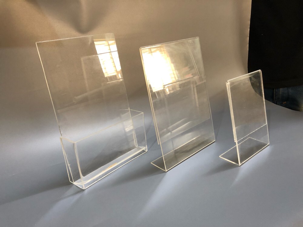 Transparent Acrylic Table Top Display Stands