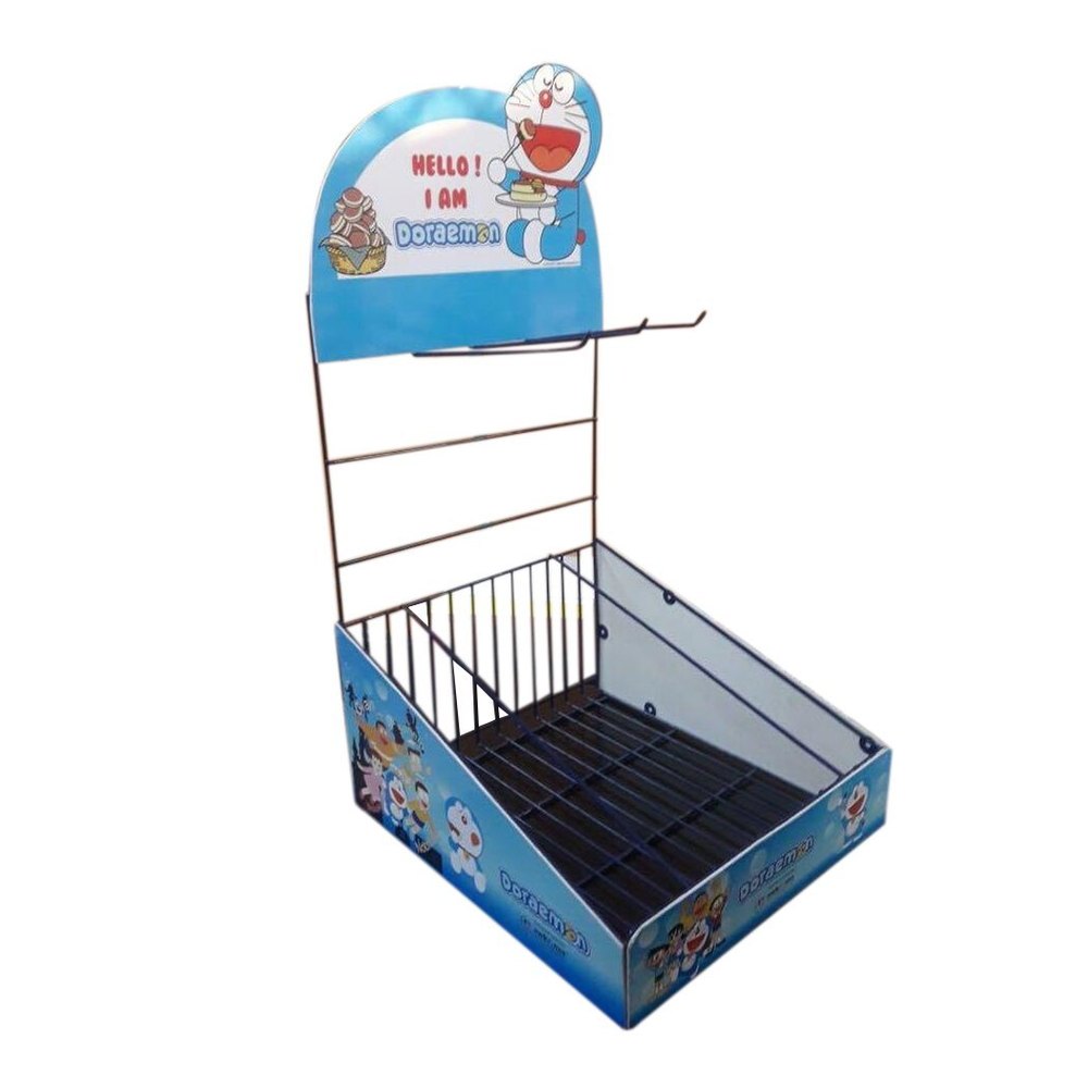 Mild Steel Table Top Display Stand, For Shop