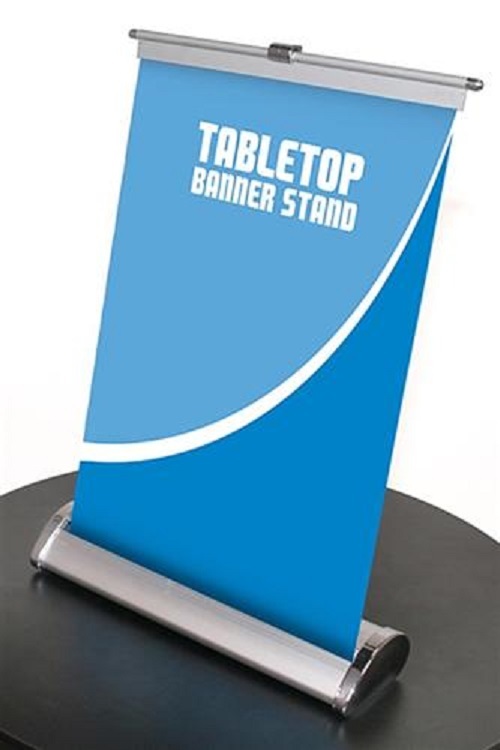 Table Top Banner Stand, For Event Backdrop And Exhibition Backdrop.