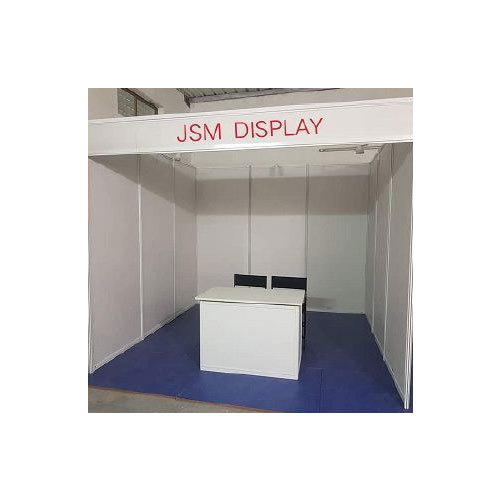 White Octanorm Exhibition Stall