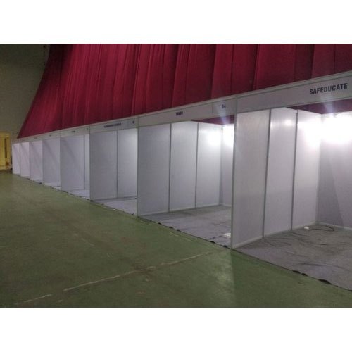 Aluminum White Octanorm Exhibition Stall