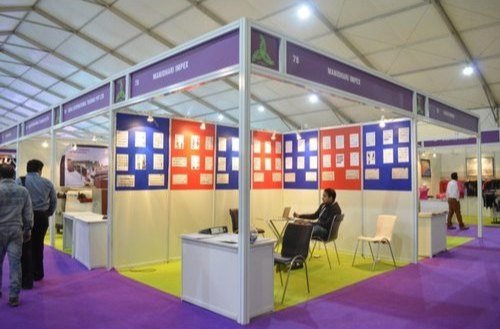 White Installation Exhibition Stand, Pan India, Size: 3x3