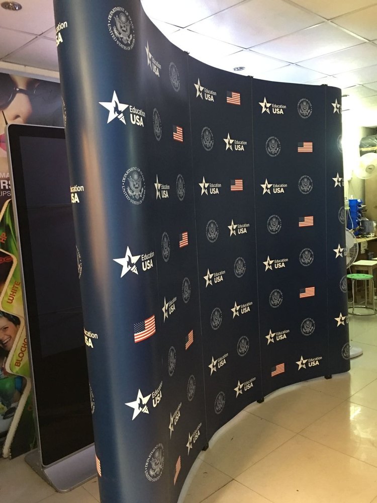 Aluminium Magnetic Pop Up Backdrop Stand, For Conference, Size: 11x7.5 Near