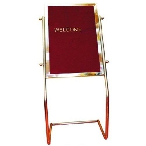 Masterfit Velvet Cloth Surface Display Stand, Frame Material: Durable Aluminium, Board Size: 24 x 18