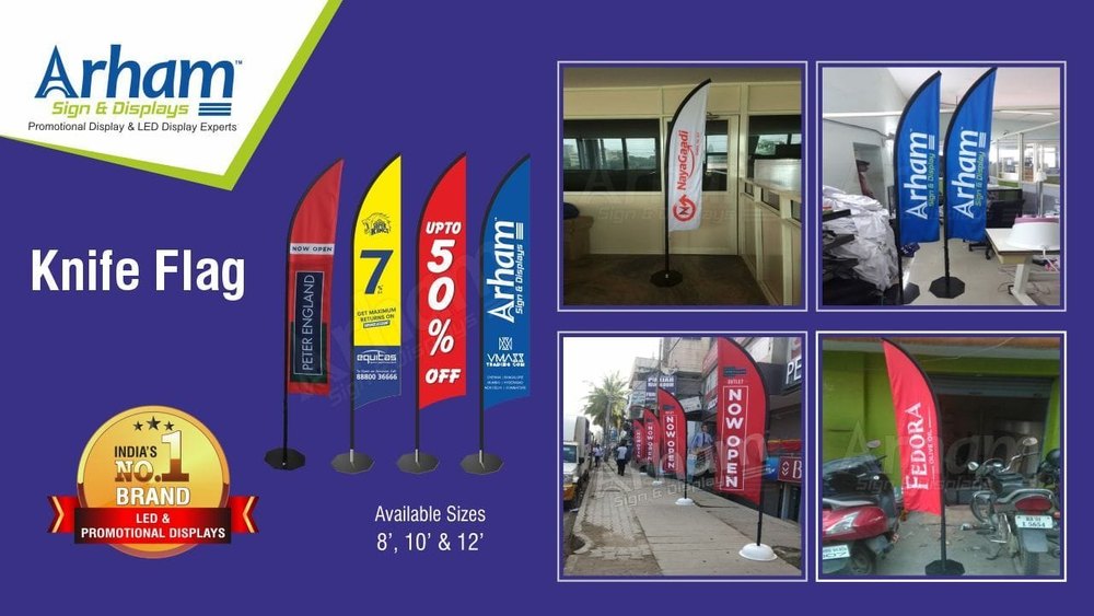 Cast iron Flag Banner Stand, For Promotional
