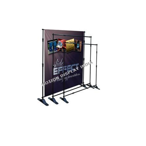 White PVC Promotion Banner Stand, For Advertisement, Promotion, Size: 80x200cm