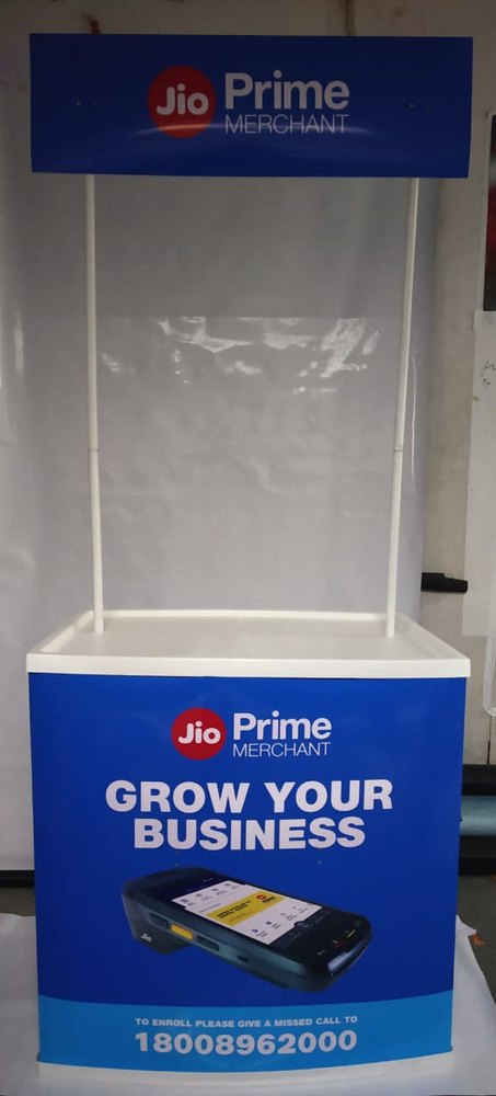 ABS Plastic Advertising Promo Booth, For Advertisement