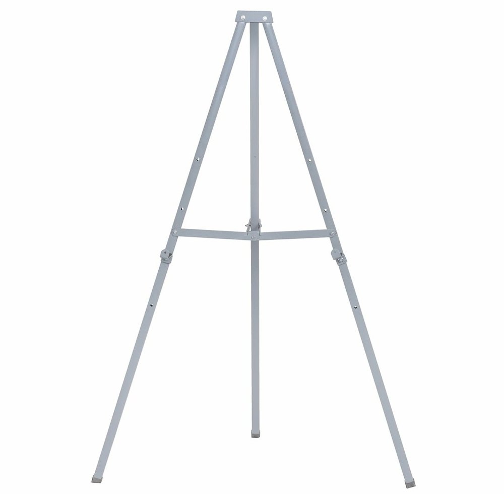 Grey Metal Stand, Height: 5 Feets, Size: 5 Feet