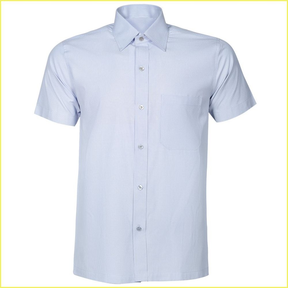 Plain Mens Half Sleeve Worker Uniform Shirt, Size: S-4XL