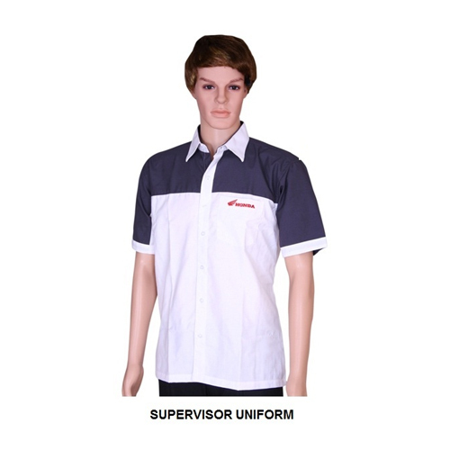 Cotton Men Half Sleeve Honda Worker Shirt