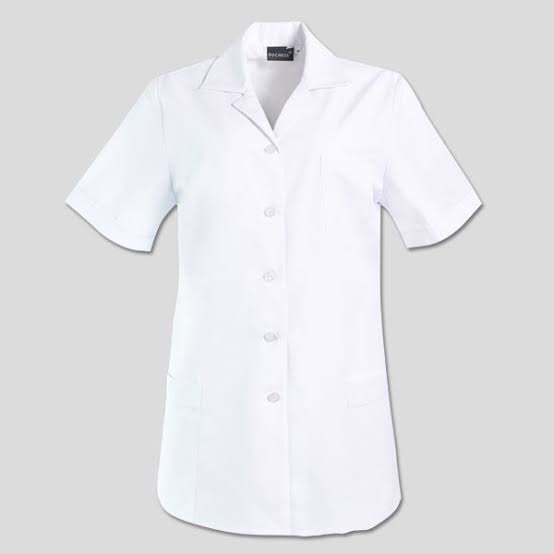 Collar White Unisex Doctor Coat for Hospital img