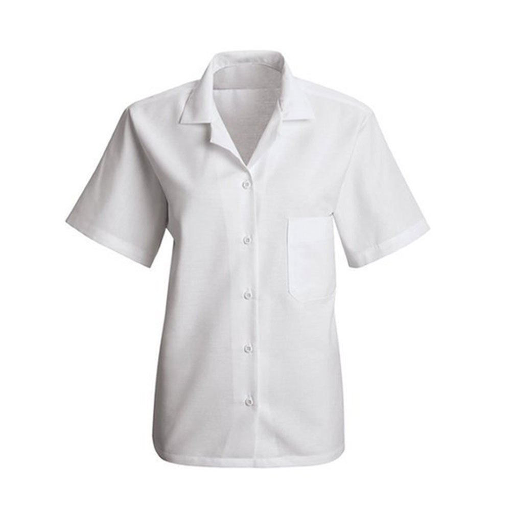 Gopesh White Cotton Housekeeping Uniform