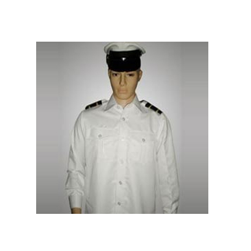 Men White Driver Uniform, Size: M