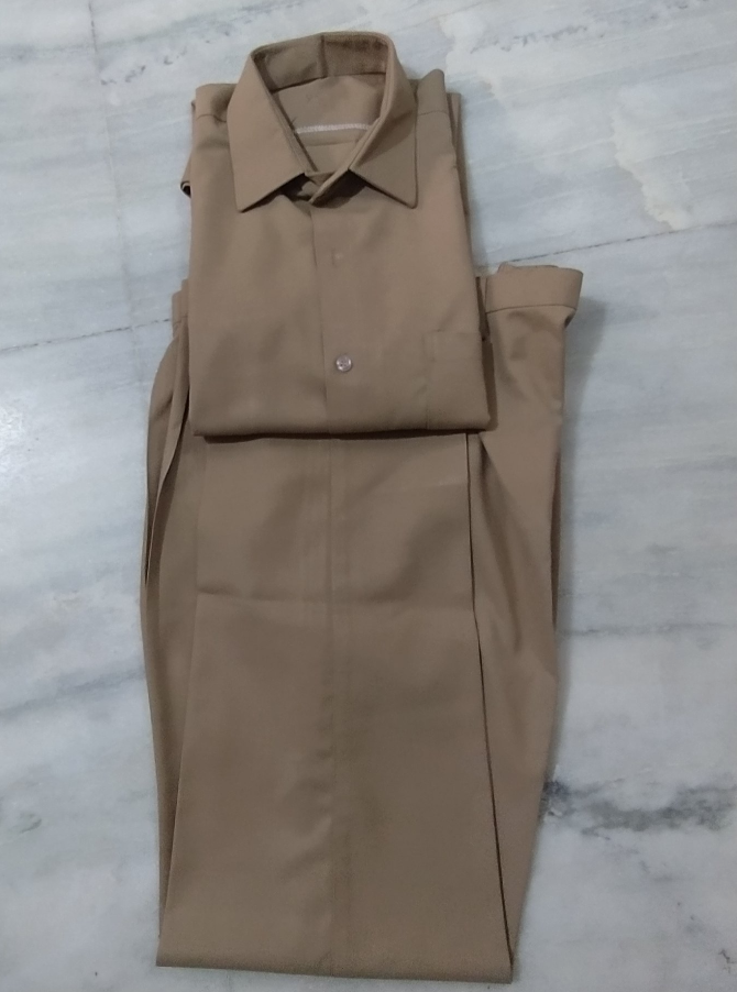 Regular Men Driver Uniform Khaki