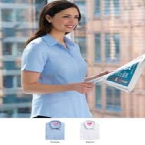 Cotton Gender: Women Woman Corporate Uniform T Shirt, Size: Medium