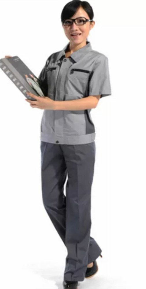 Blue Unisex Housekeeping uniform, For Office, Size: Medium