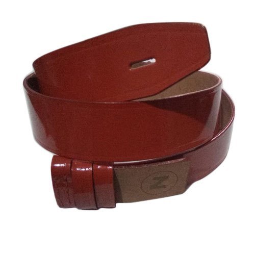 brown Police Belt Leather., Size: freesize