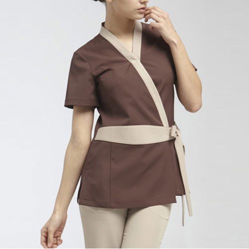 Cotton Light Brown SPA Uniform