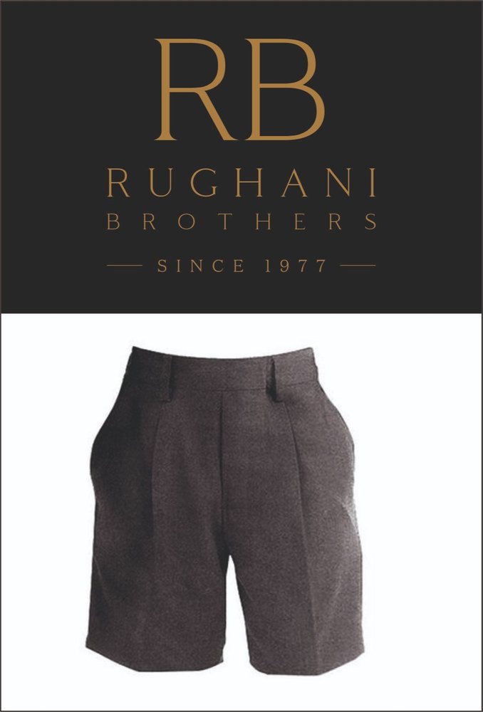 Rughani Brothers FIber Dyed Polyester Viscose Boys School Trousers Pants, For Uniform