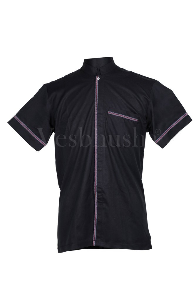 Plain Cotton Half Sleeve Hospitality Uniform Shirts