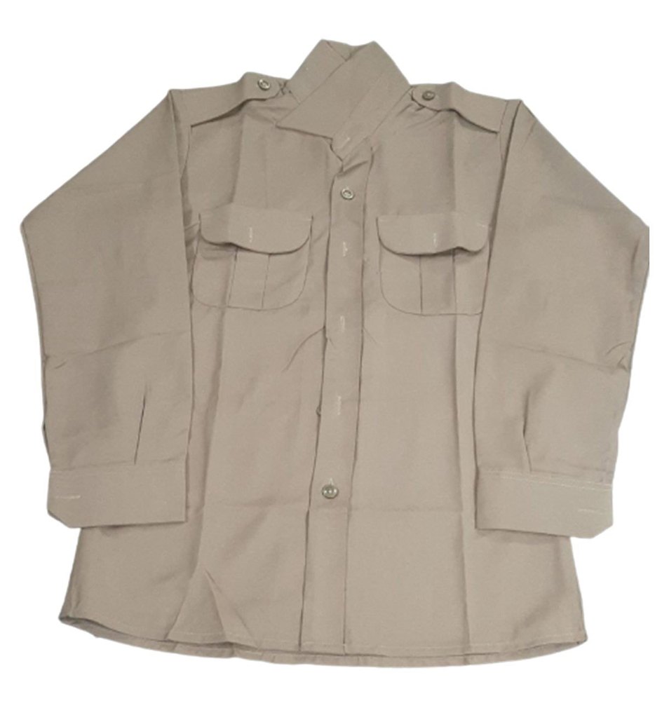 Gray NCC Uniform Shirt, For Security, Size: Small