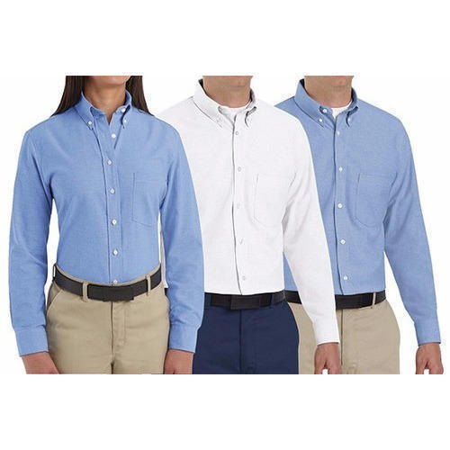 Cutway Coller Formal Uniform Shirts, From 16 To 60