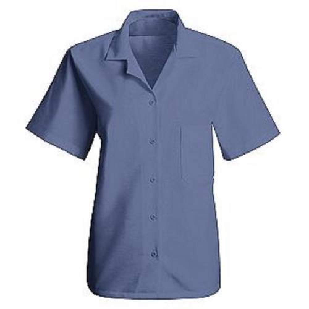 Cotton Half Sleeves Ladies Shirt Housekeeping Uniform