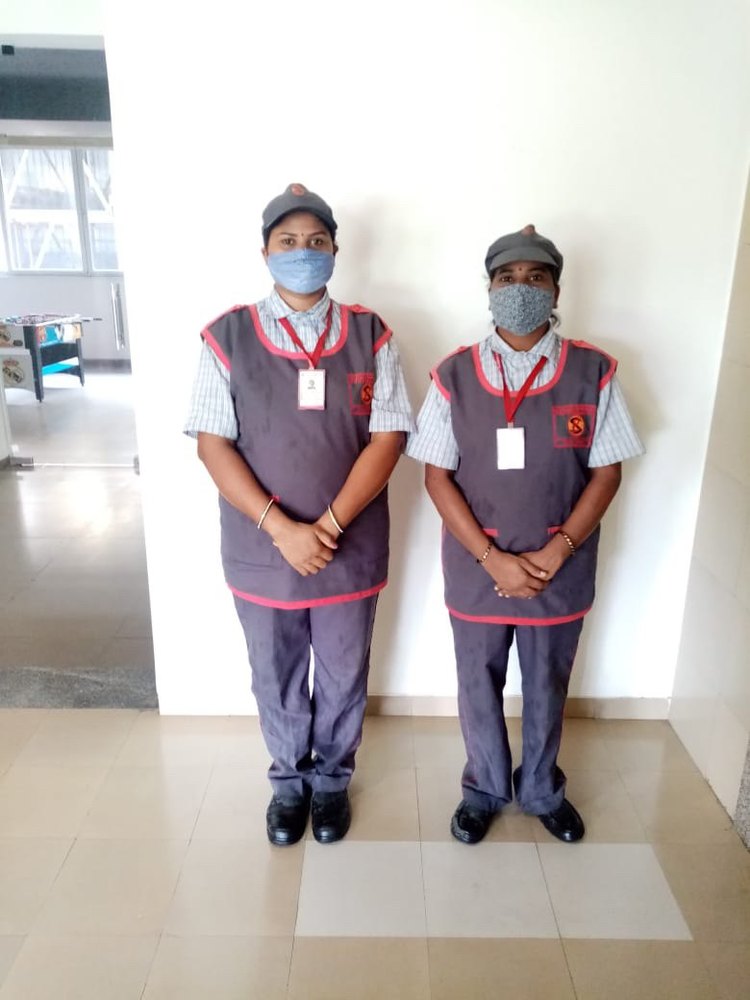 Societycentre Black Housekeeping Uniforms, For Office