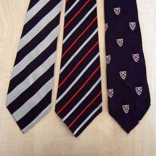 Printed Polyester College Ties, For College Uniform