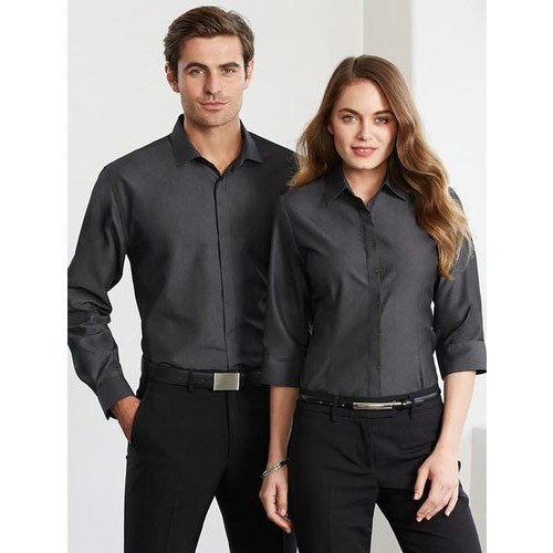 Cotton And Polyester Black Institutional Uniform