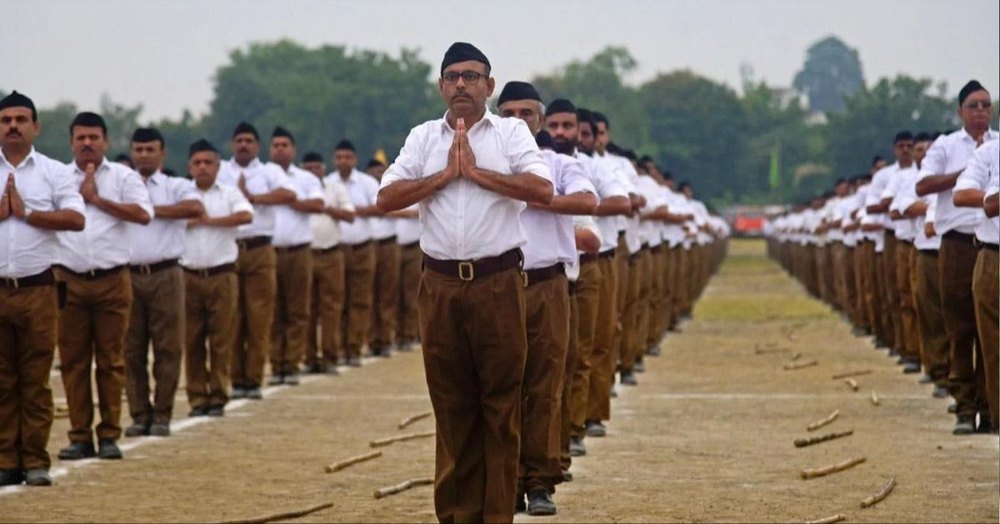 White Men RSS Uniform