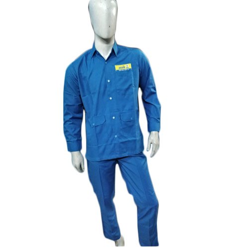 Poly Cotton Blue Bharat Gas Promotional Uniform, Size: S-XXL