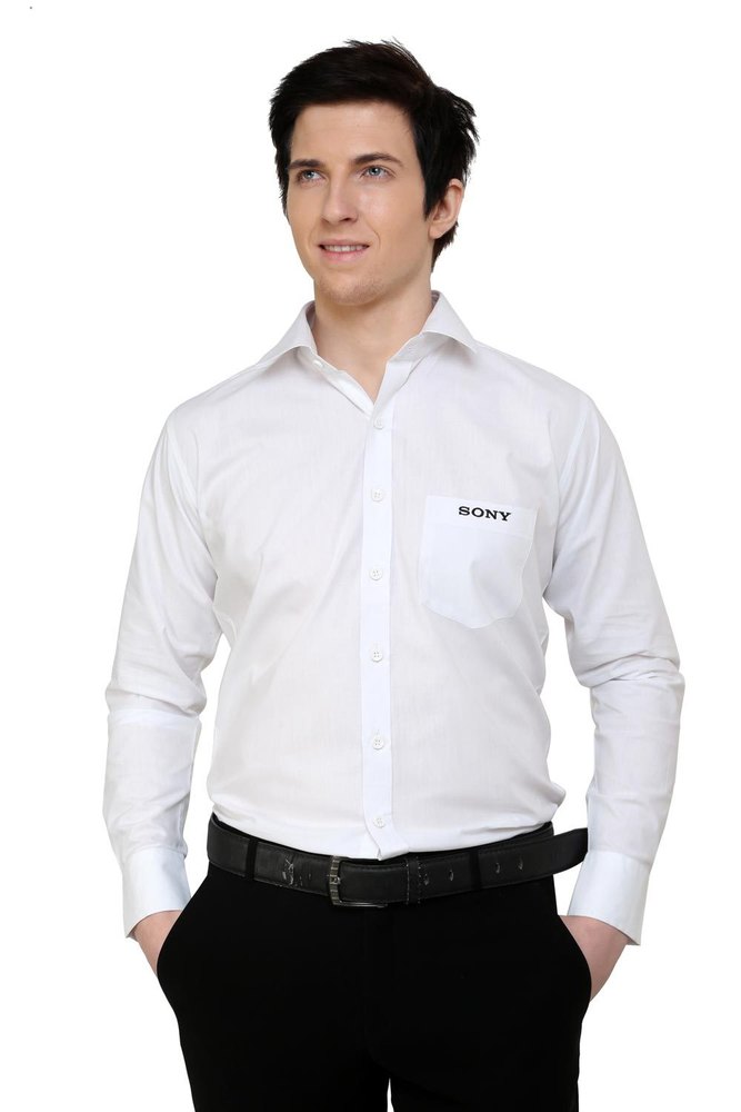 Plain Cotton Mens Corporate Uniform Shirt, For Office