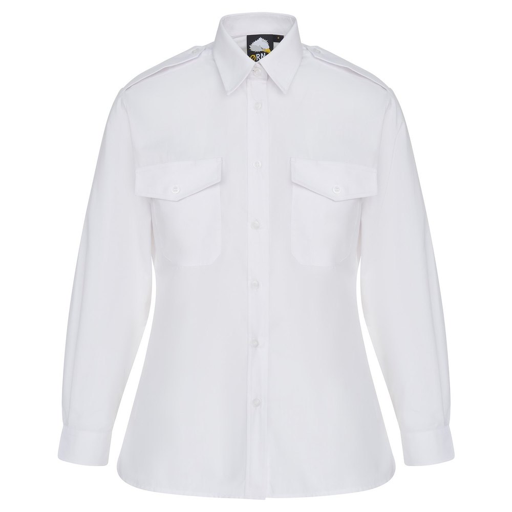 Poly Cotton Gender: Unisex The Classic L/S Pilot Blouse 5860