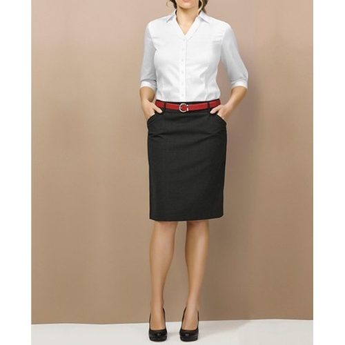 Cotton Plain Ladies Corporate Office Uniform